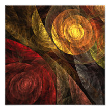 La spirale de la copie de photo d'art abstrait de 