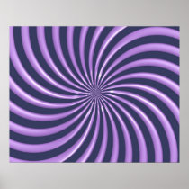 La spirale optique d'art courbe la triangle 06