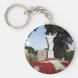La statue levée de Jésus-Christ Porte-clefs
