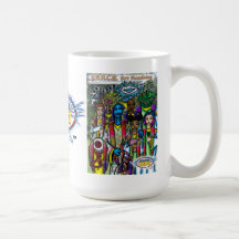 La tasse galactique d'académie d'art de G.R.A.C.E.