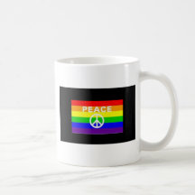 La vie avec la paix tasses