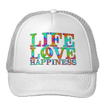 La vie. Bonheur d'amour Casquettes De Camionneur