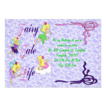La vie de conte de fées invitations