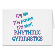 La vie de gymnastique rythmique, passion, sport carte