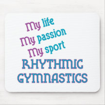 La vie de gymnastique rythmique, passion, sport tapis de souris
