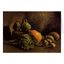 La vie toujours avec les légumes et le fruit par V Carte De Vœux
