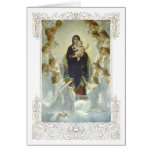 La Vierge avec des anges Carte