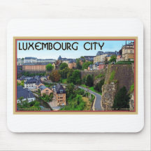 La ville du Luxembourg Tapis De Souris