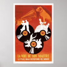 La Voix De So Maitre Posters