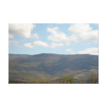 La vue toile tendue sur châssis