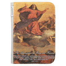 L'acceptation de Mary dans le ciel Coque Kindle