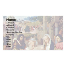 L'adoration du MagiBy Geertgen tot Sint Jans Modèles De Cartes De Visite