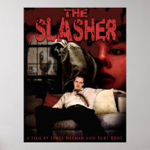 L'affiche de film de Slasher