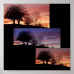 L'affiche du coucher du soleil