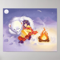 L'affiche polaire de sommeil