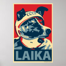 Laika de RuimteHond - Laika: Ohp- Poster