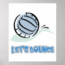 Laisse le volleyball de rebond
