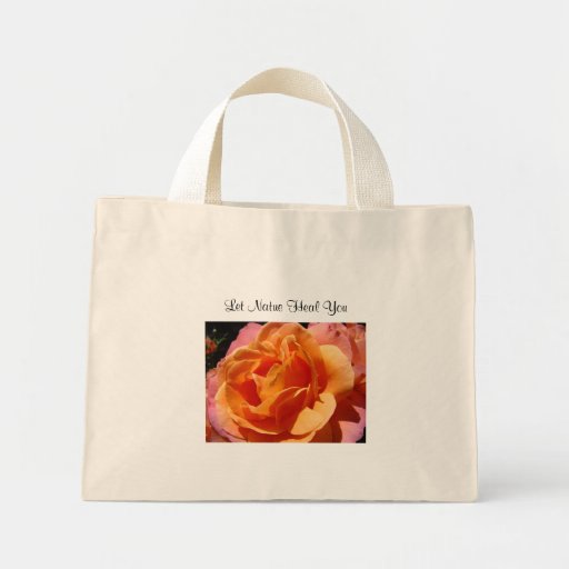 Laissez Natue vous guérir les roses roses oranges 