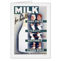 Lait pour la santé WPA 1940