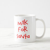 Lait pour la tasse de Père Noël tasses