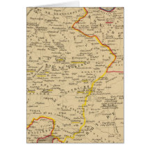 L'Allemagne 1373 un 1437 Carte