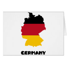 L'Allemagne/Deutschland Carte De Vœux