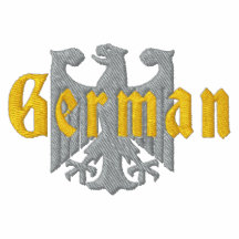L'Allemand Eagle a brodé le sweatshirt
