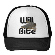 L'alligator mordra casquette de camionneur