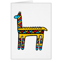 Lama-couleurs Cartes