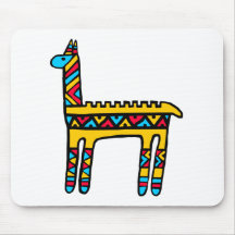 Lama-couleurs Tapis De Souris