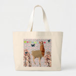Lama de Boho et sac en bronze de papillons