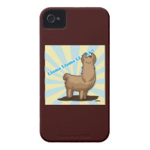 Lama, lama, lama coques Case-Mate iPhone 4