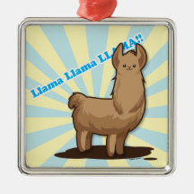 Lama, lama, lama ornements