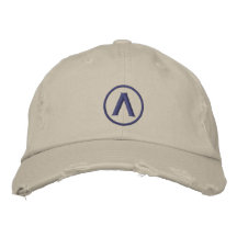 Lambda Casquette De Baseball Brodée