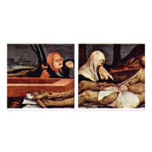 Lamentation par Grünewald Mathis Gothart (meilleur Photocarte Customisée