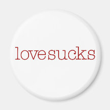 L'amour suce magnets pour réfrigérateur