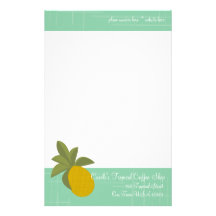 L'ananas extraordinaire papier à lettre personnalisé