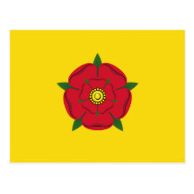 Lancashire, het Verenigd Koninkrijk Wens Kaart