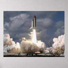 Lancement de la découverte de navette spatiale (ST Posters