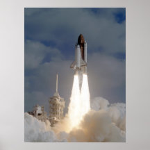 Lancement de la découverte de navette spatiale (ST Posters
