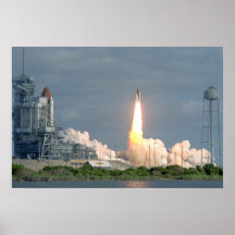 Lancement de la découverte de navette spatiale (ST Posters
