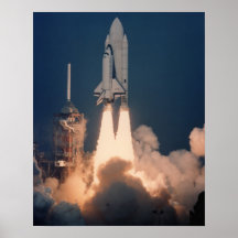 Lancement de navette spatiale Colombie (STS-2) Poster