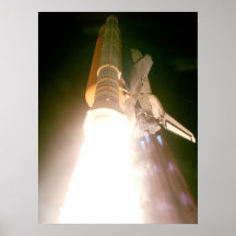Lancering van de Inspanning van de Ruimtependel (s Poster