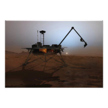 Lander 3 de Phoenix Mars Photos Sur Toile