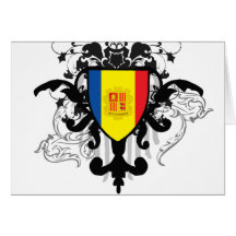 L'Andorre élégante Carte De Vœux