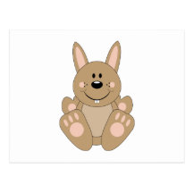 Lapin de Cutelyn Brown Carte Postale