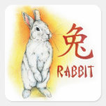 LAPIN DE LAPIN AUTOCOLLANTS