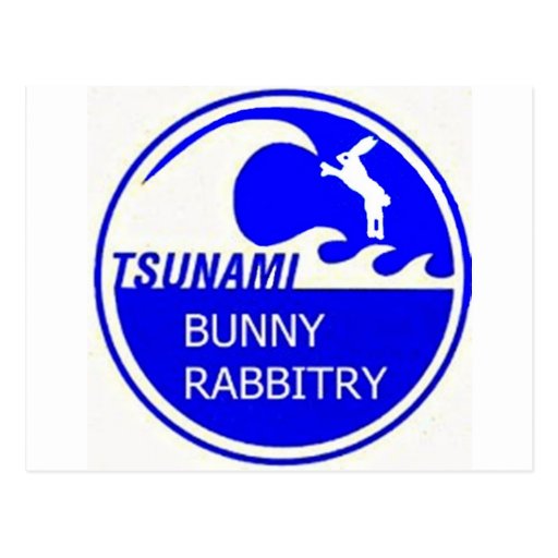 LAPIN DE TSUNAMI CARTES POSTALES