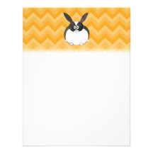 Lapin néerlandais noir et blanc cartons d'invitation