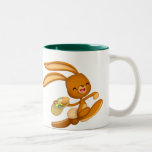 Lapin Pâques sur le lâche ! ! tasse de bande dessi tasses